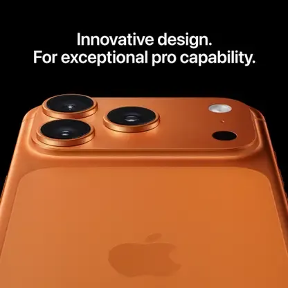 Apple iPhone 17 Pro (Deep Blue, 256 GB) - Orange